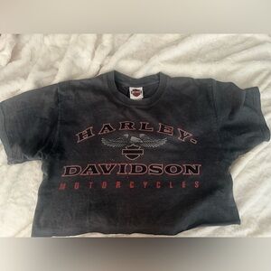 Cropped Harley Tee